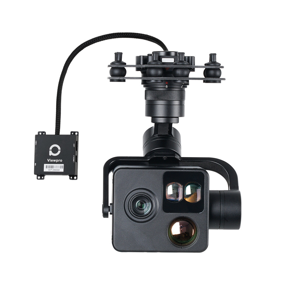 4.08MP Dual Sensor Tracking Camera with LRF & Thermal Imaging