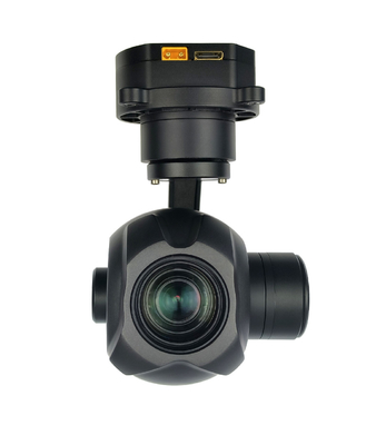 FPV Drone Camera 10x Optical zoom IRCUT 3-Axis Gimbal IP/HDMI output